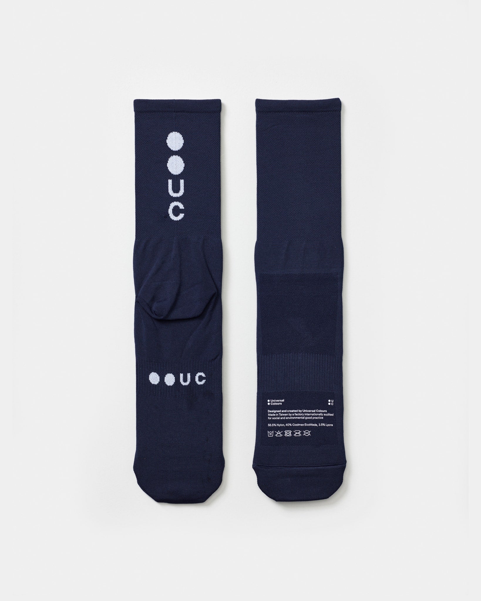 Mono Summer Socks - Navy Blue