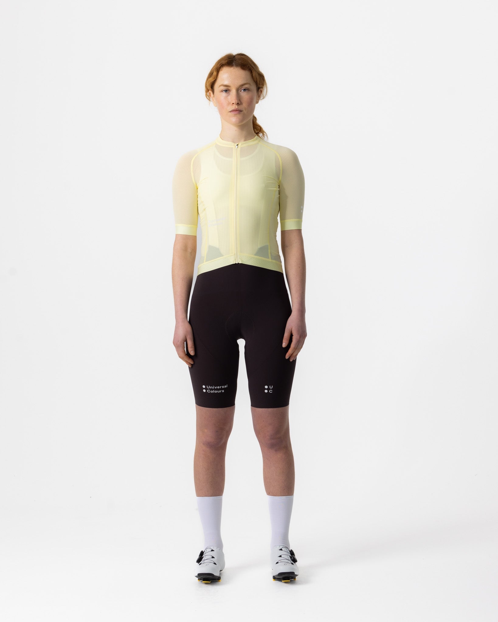 Chroma Women's Short Sleeve Jersey - Lemon Yellow