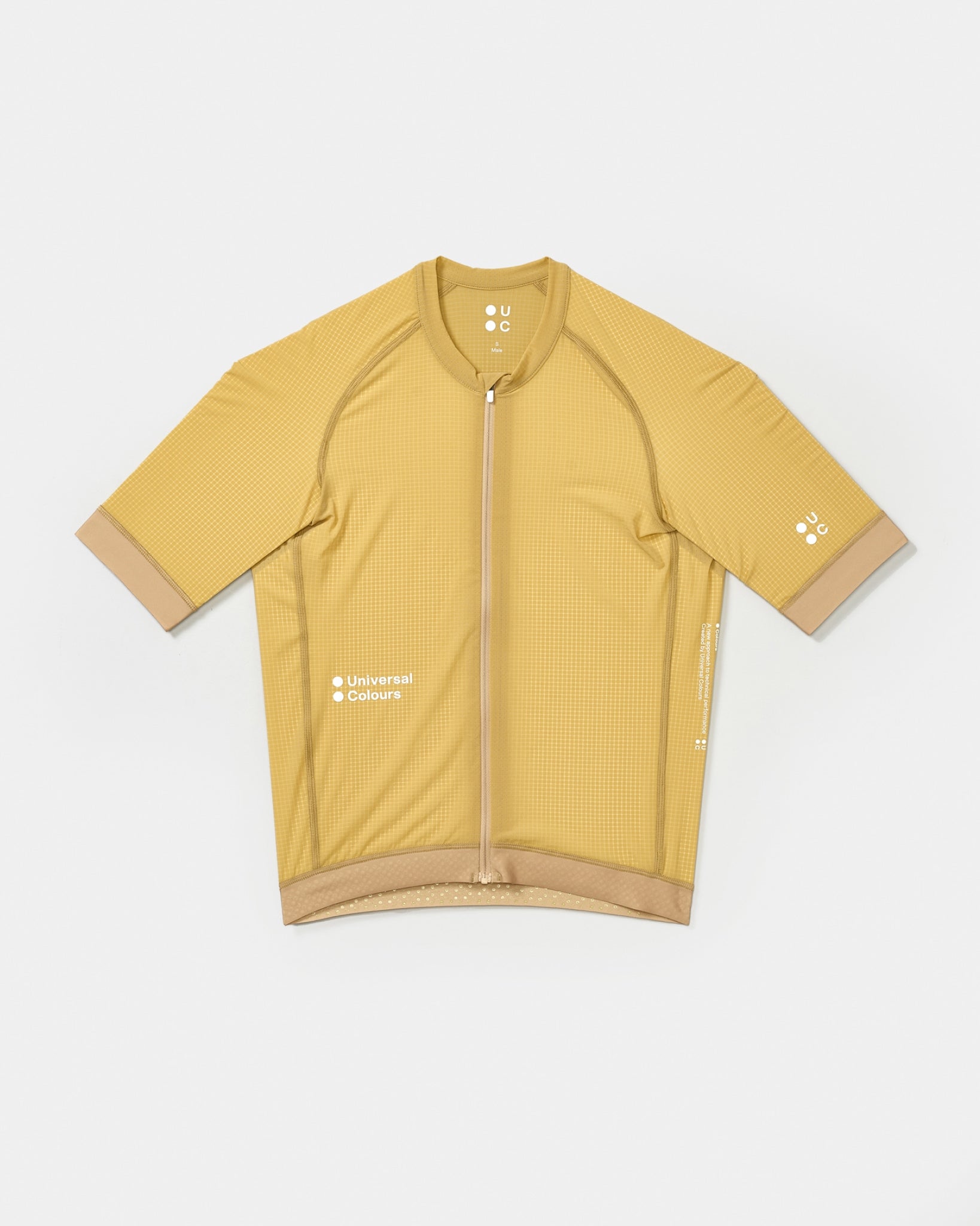 Chroma Men's Short Sleeve Jersey - Sand Brown