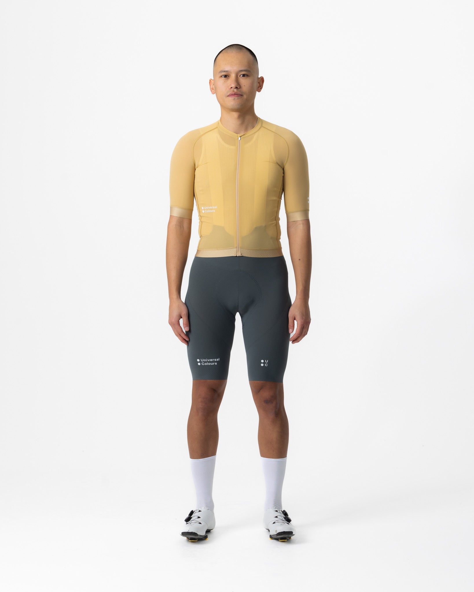 Chroma Men's Short Sleeve Jersey - Sand Brown