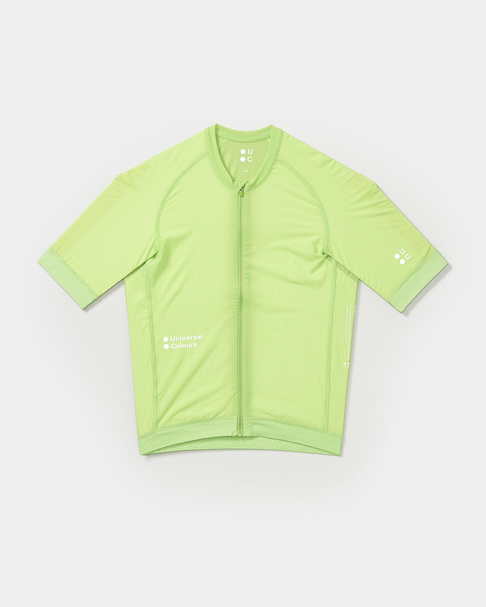 Chroma Men's Short Sleeve Jersey - Bright Lime