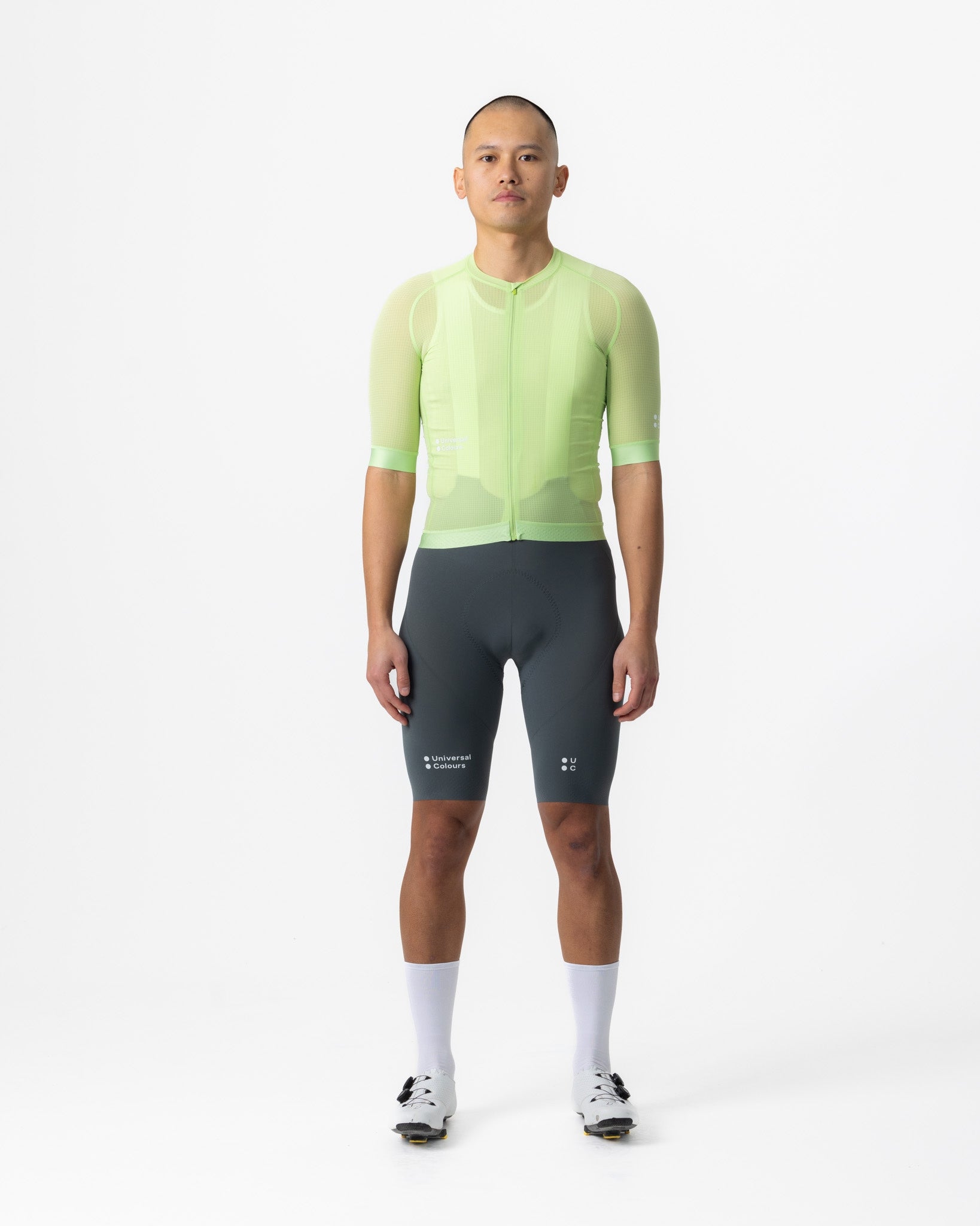 Chroma Men's Short Sleeve Jersey - Bright Lime