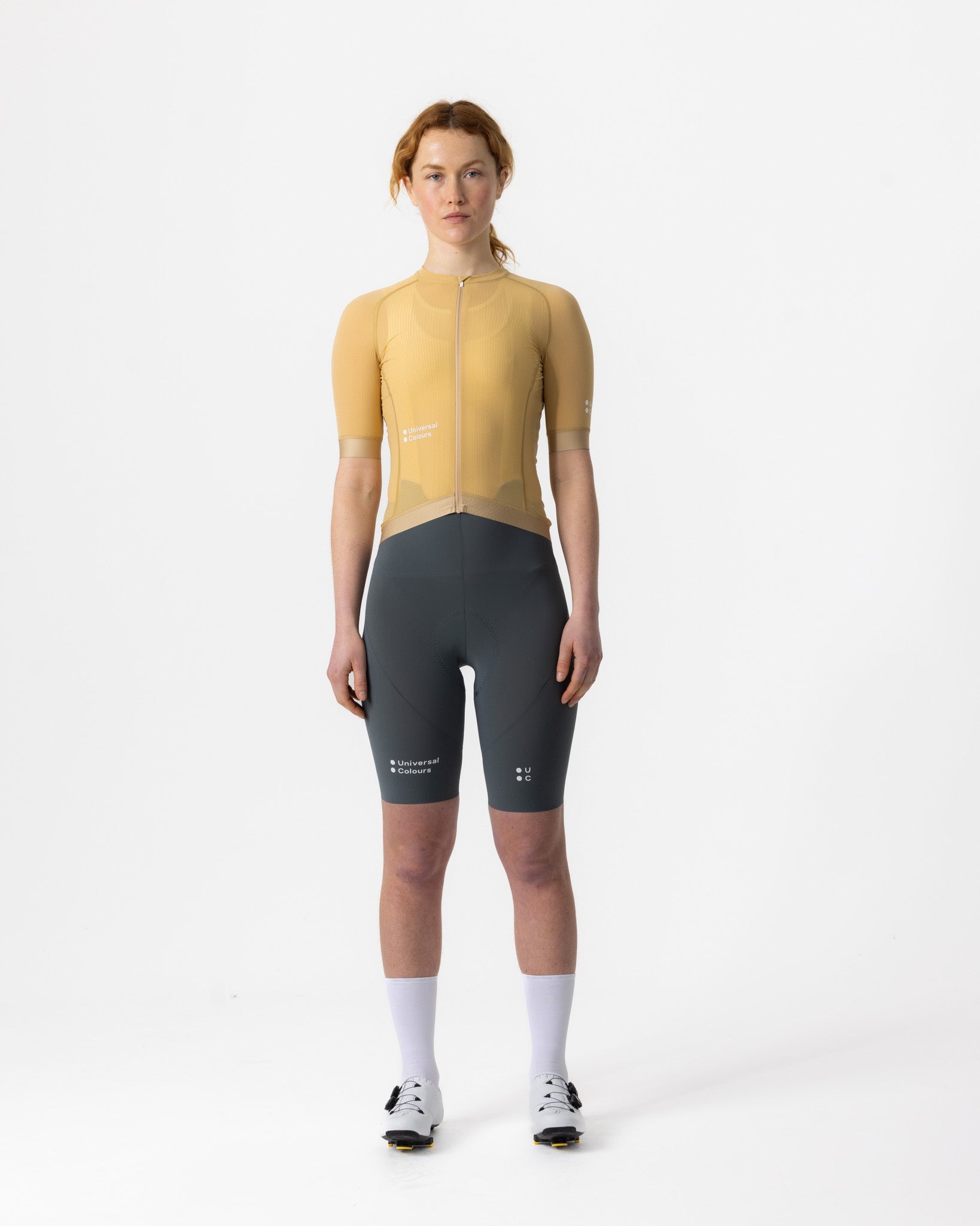 Chroma Women's Short Sleeve Jersey - Sand Brown