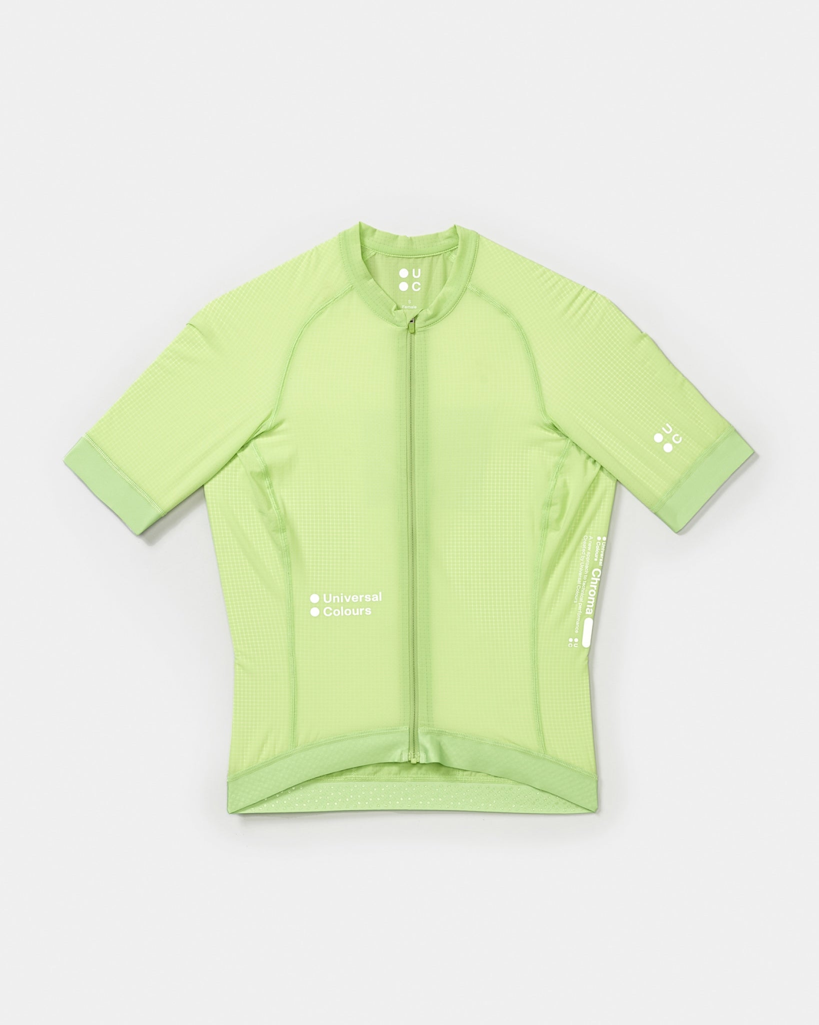 Chroma Women's Short Sleeve Jersey - Bright Lime