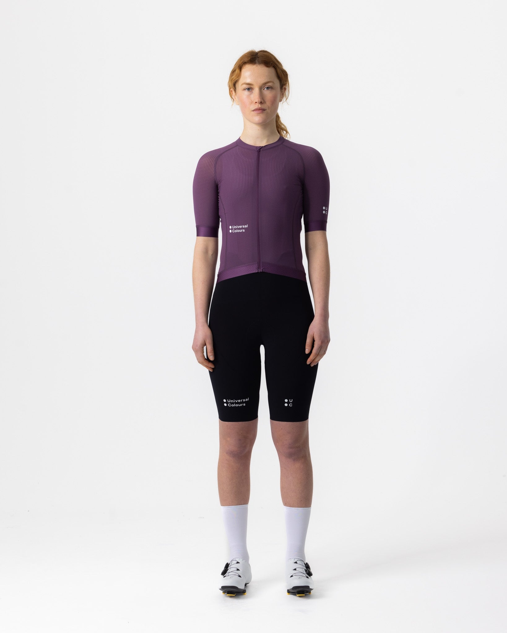 Chroma Women's Short Sleeve Jersey - Berry Purple