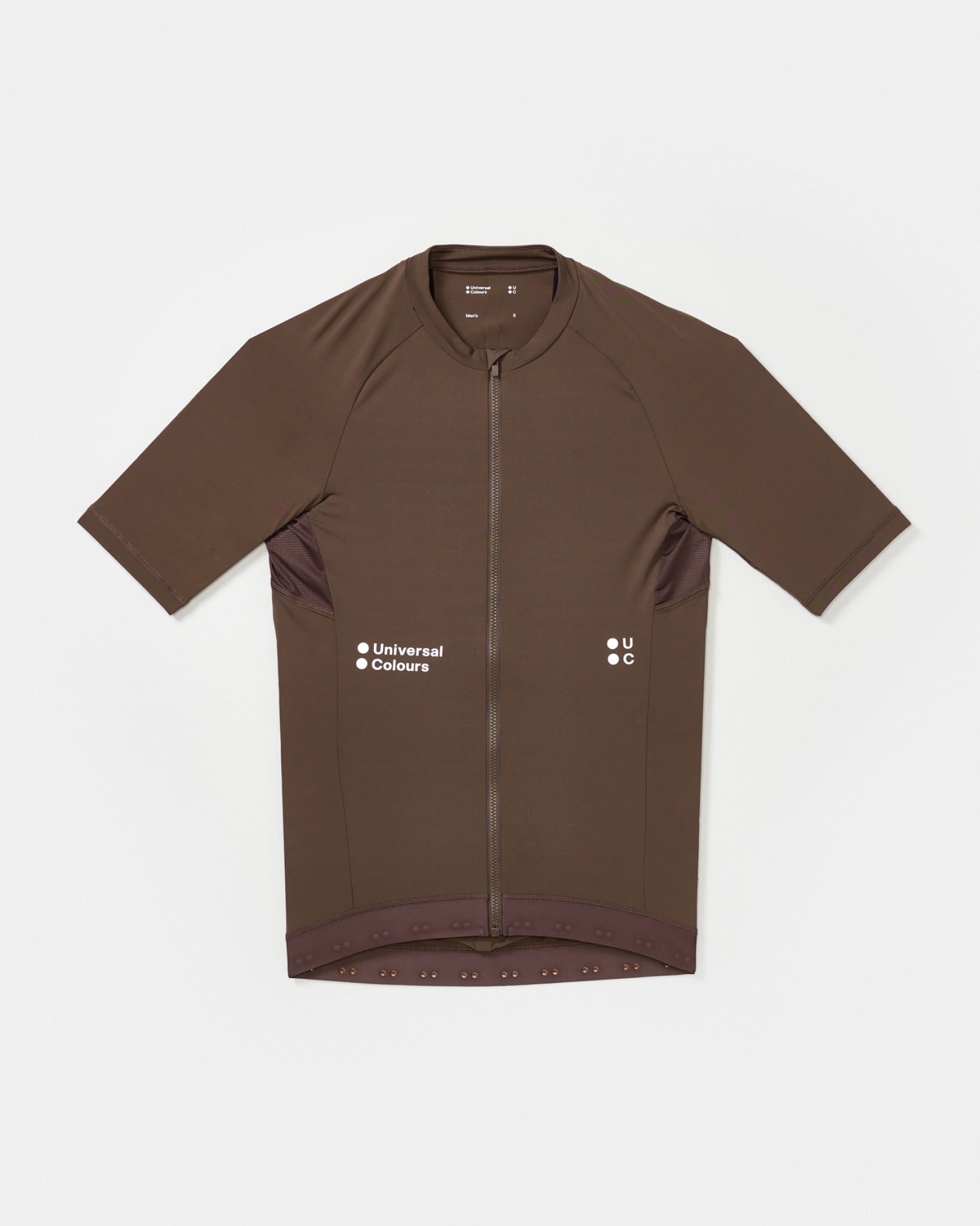 Mono Men's Short Sleeve Jersey - Mid Dark Brown