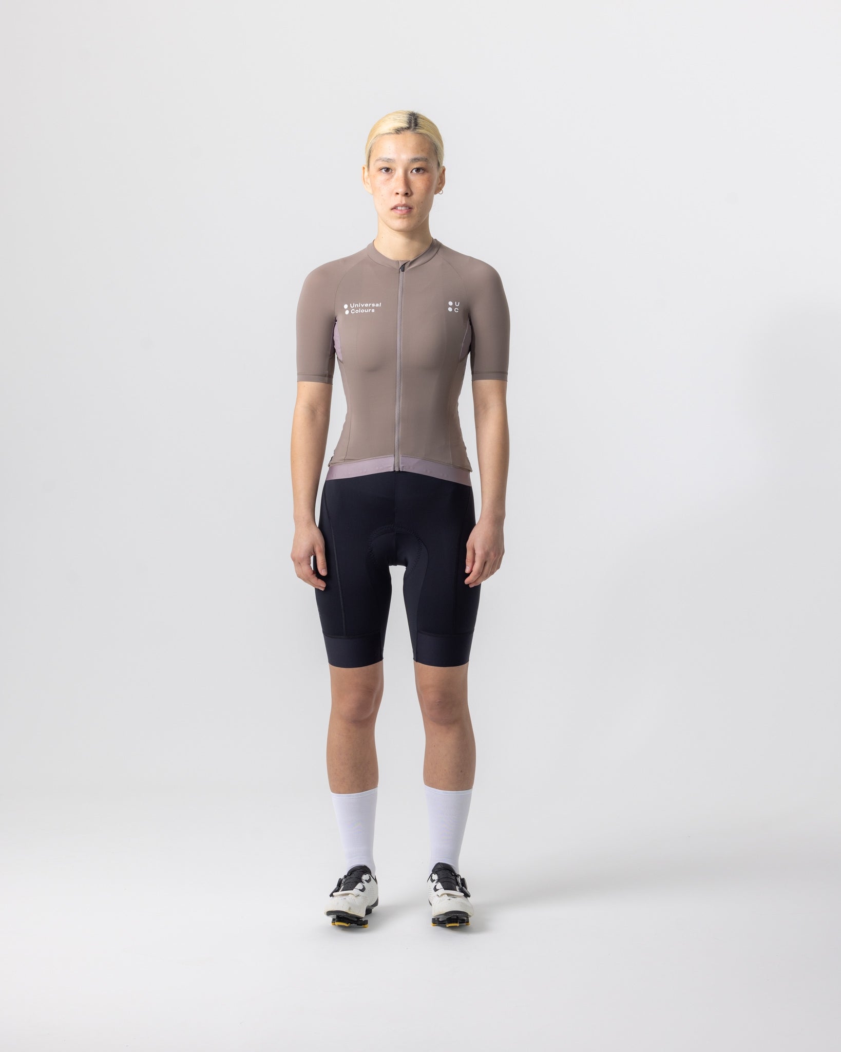 Mono Women's Short Sleeve Jersey - Portobello Grey