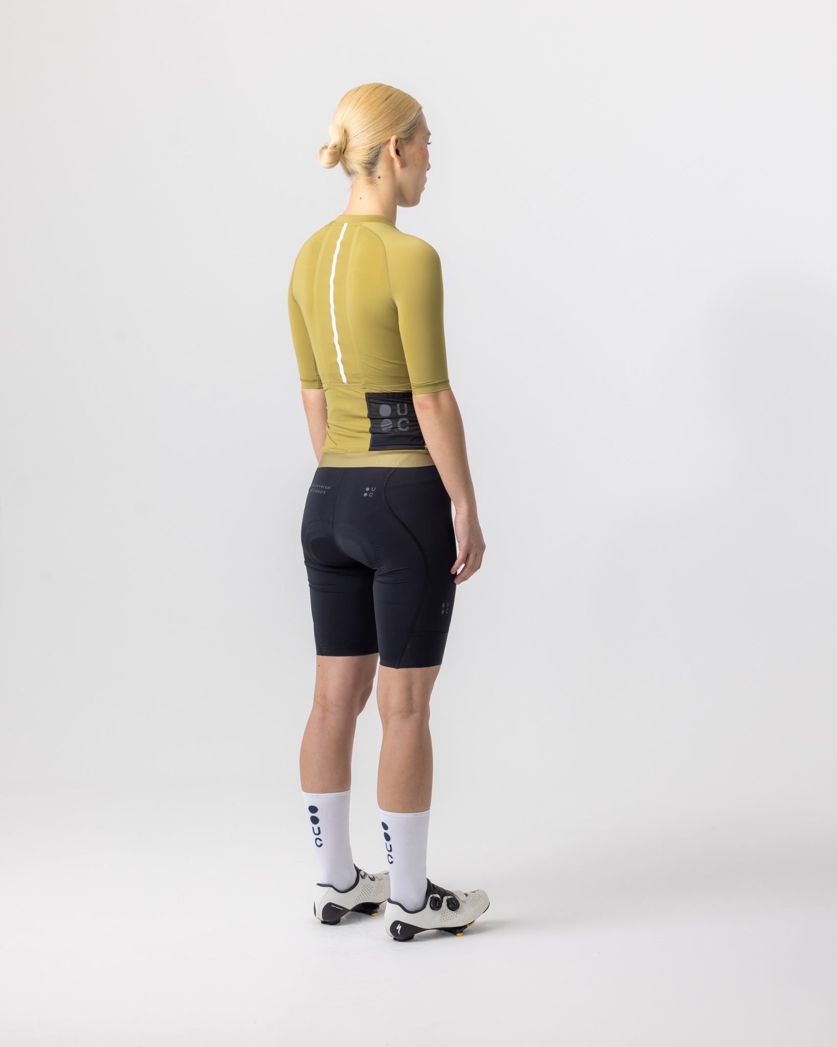 Mono Women's Short Sleeve Jersey - Olive Gold