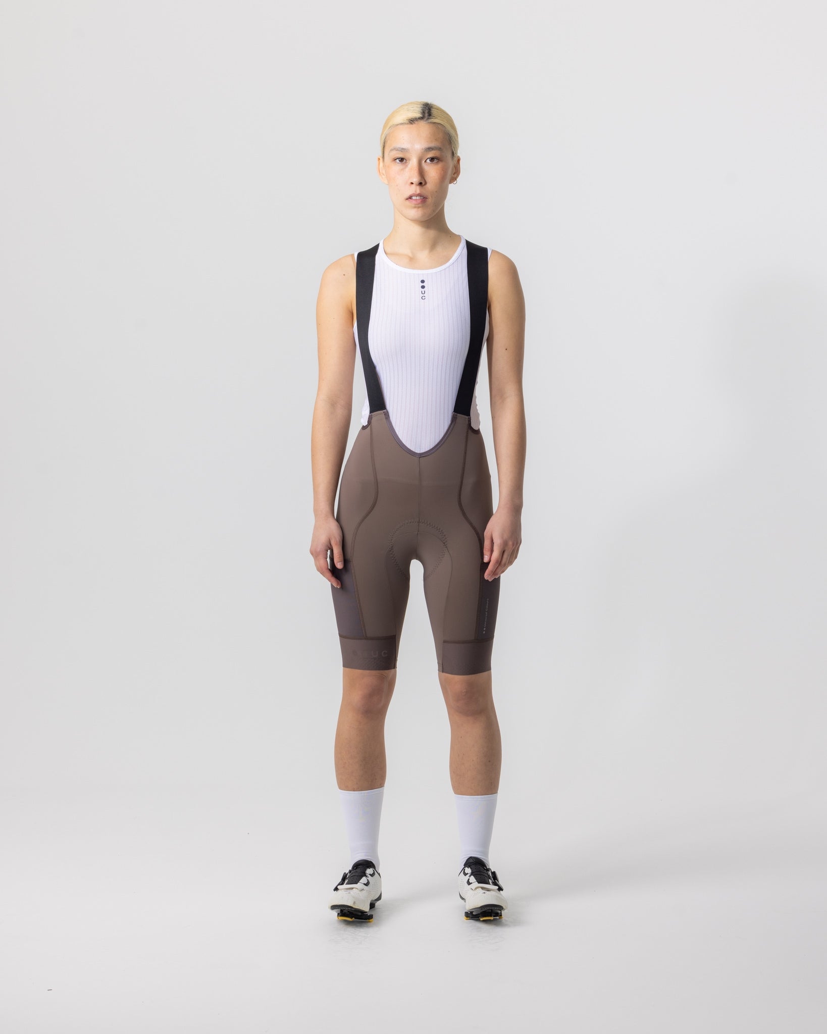 Mono Cargo Women's Bib Short - Taupe Brown