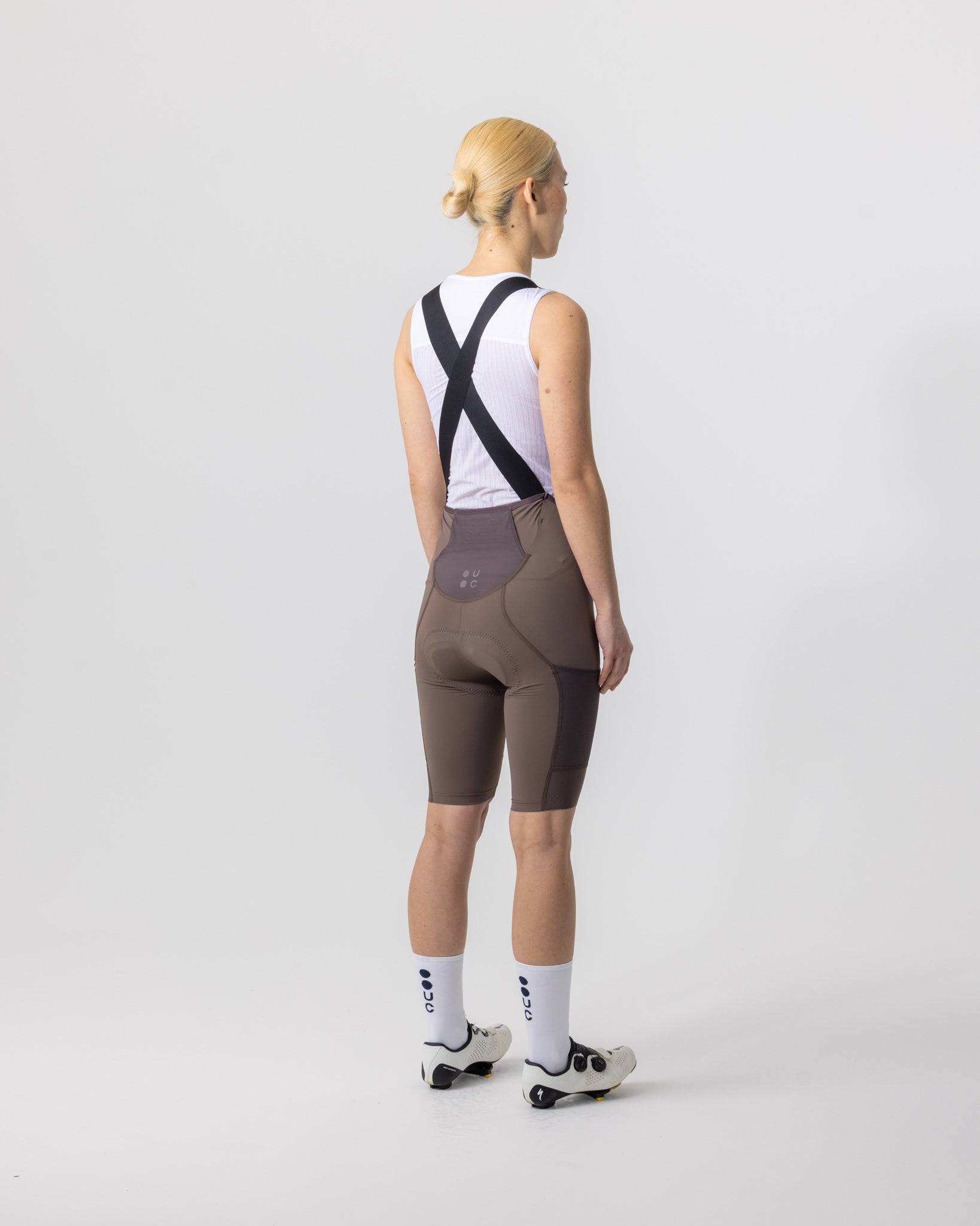 Mono Cargo Women's Bib Short - Taupe Brown