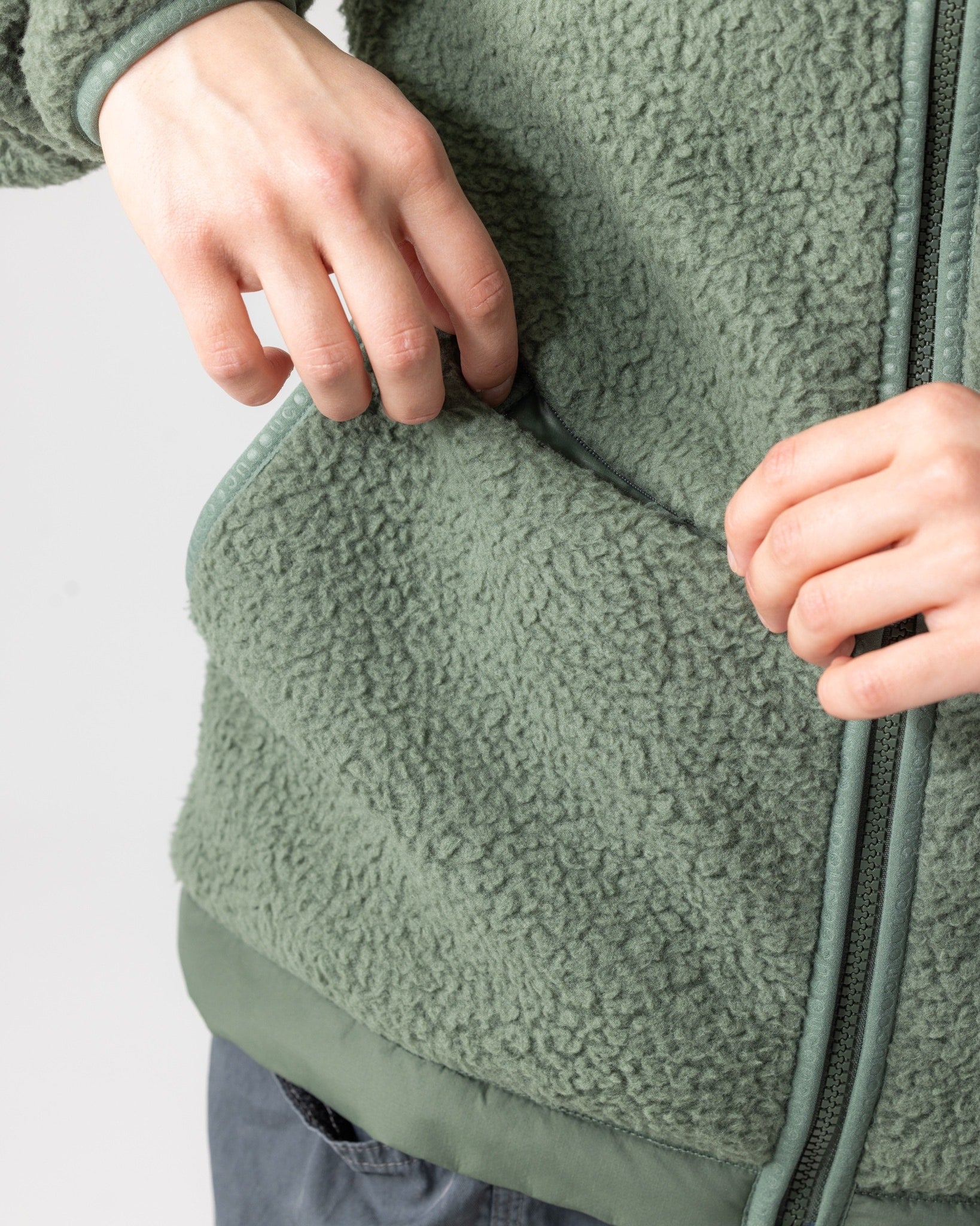 Unisex Fleece Jacket - Green