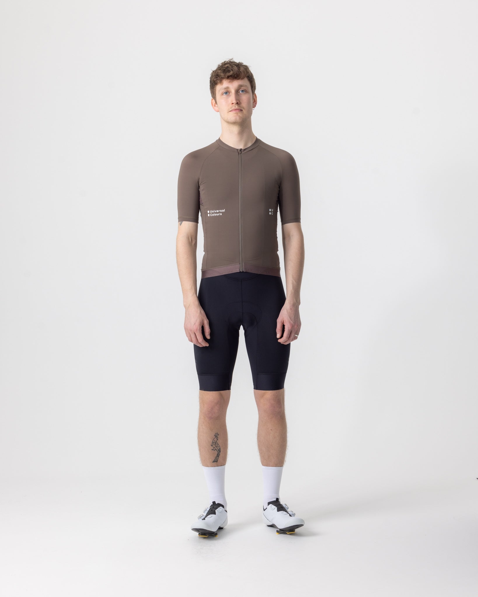 Mono Men's Short Sleeve Jersey - Mid Dark Brown