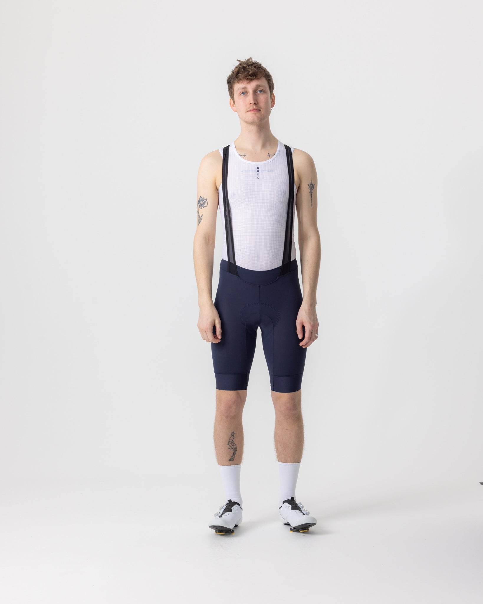 Mono Men's Bib Short - Navy Blue