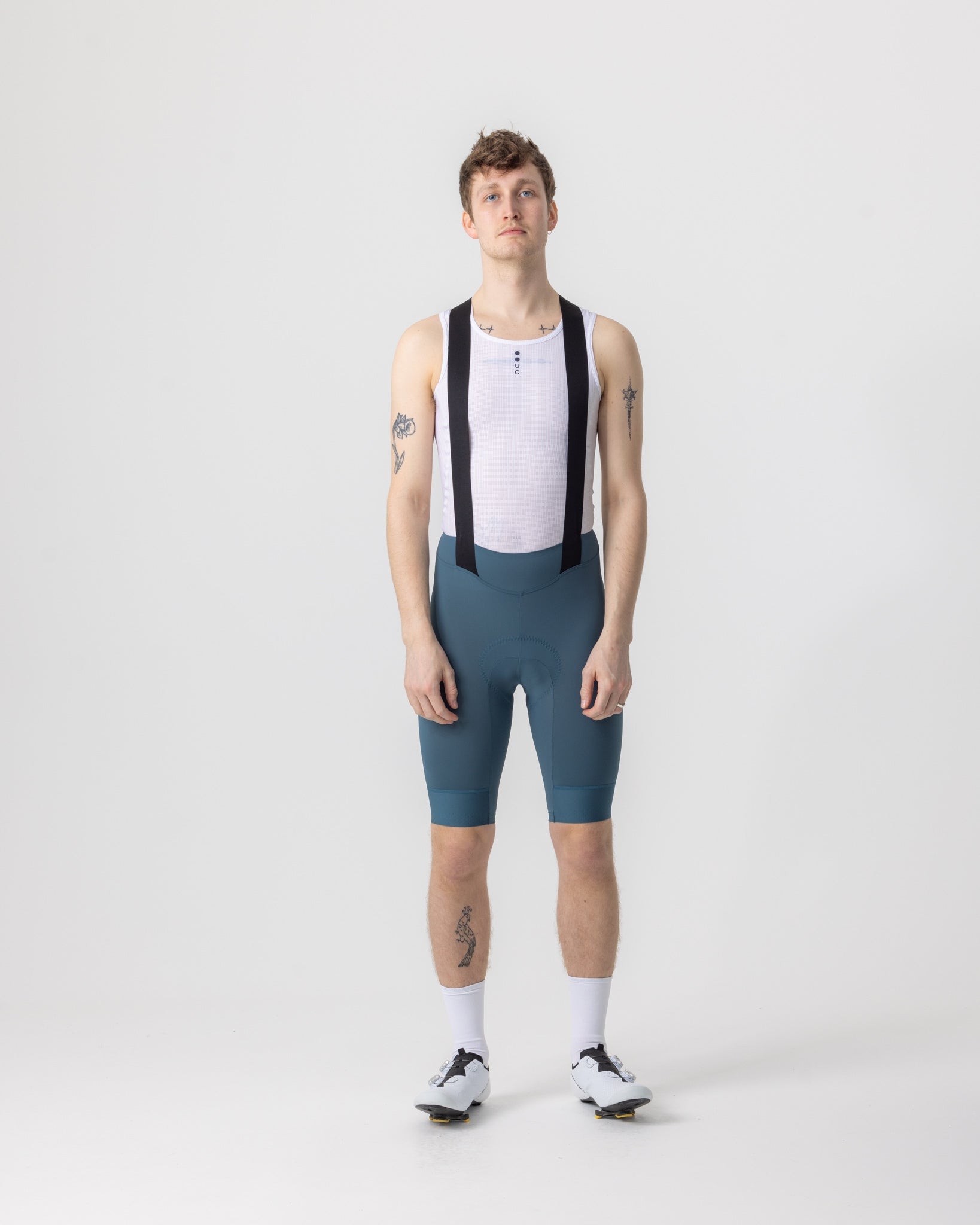 Mono Men's Bib Short - Marine Teal