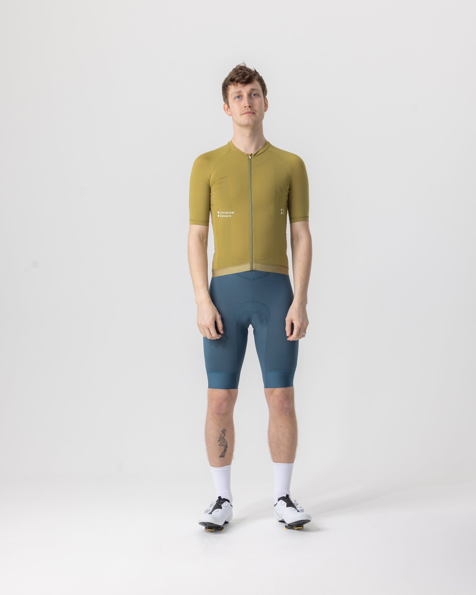 Mono Men's Short Sleeve Jersey - Olive Gold