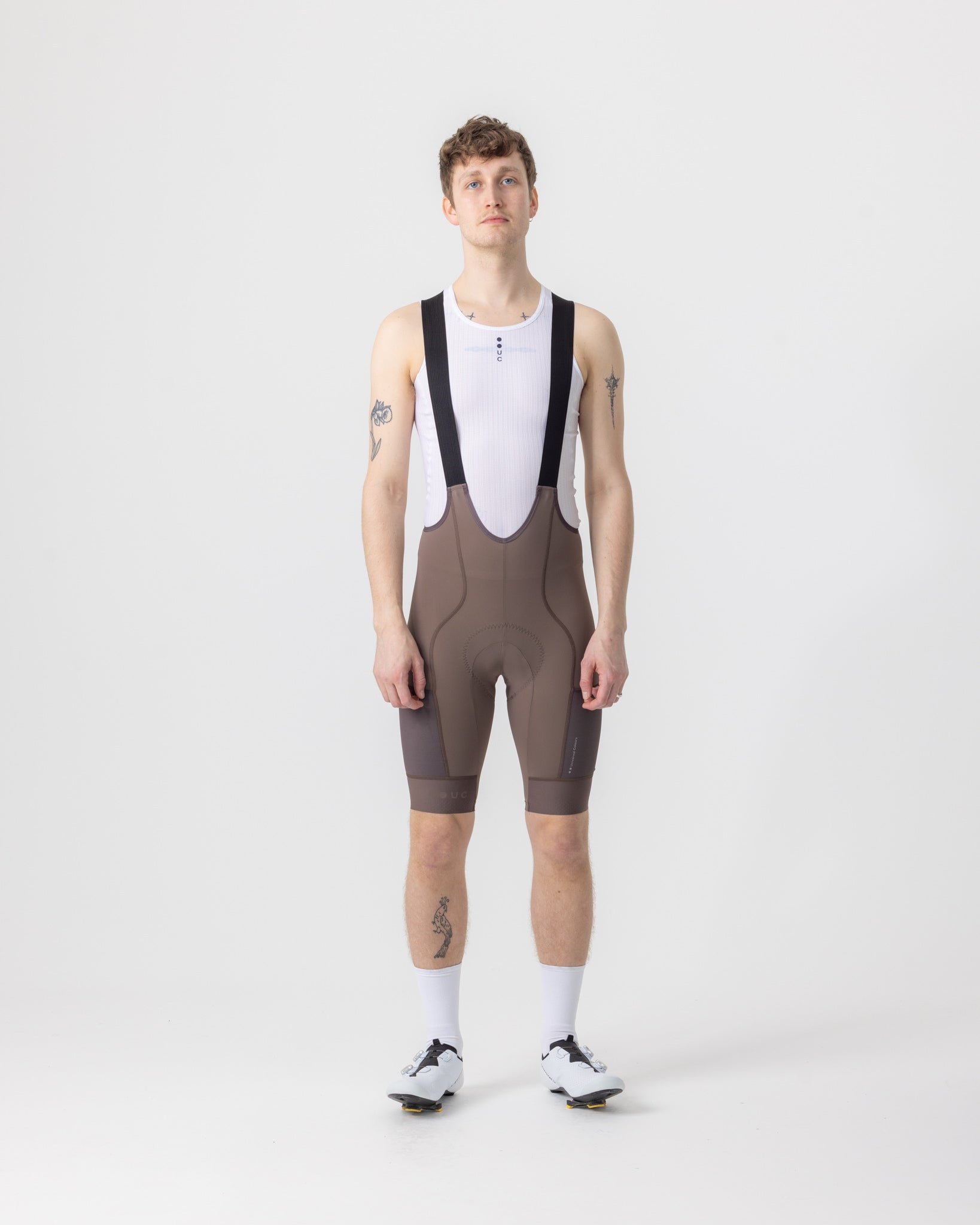 Mono Cargo Men's Bib Short - Taupe Brown