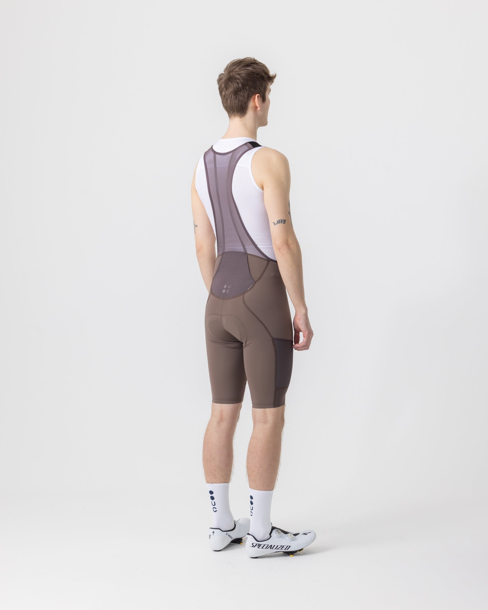 Mono Cargo Men's Bib Short - Taupe Brown