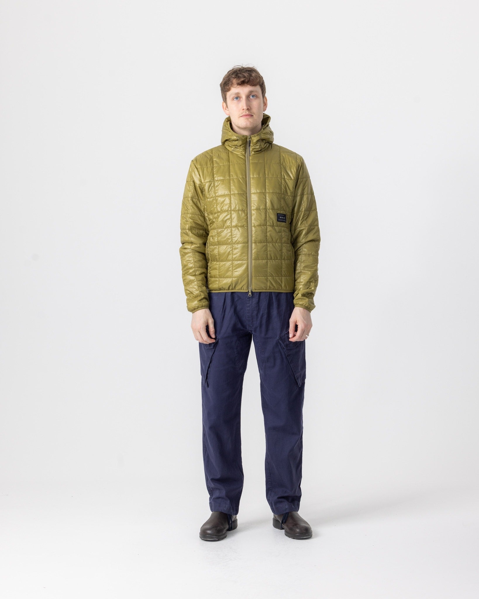 Unisex Insulated Packable Jacket - Olive Gold