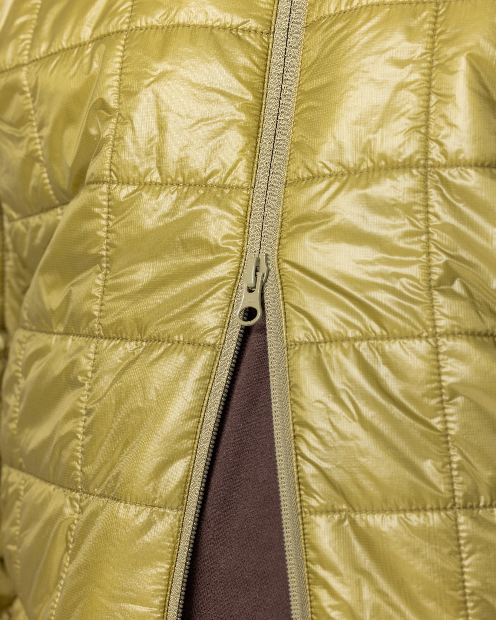 Unisex Insulated Packable Jacket - Olive Gold