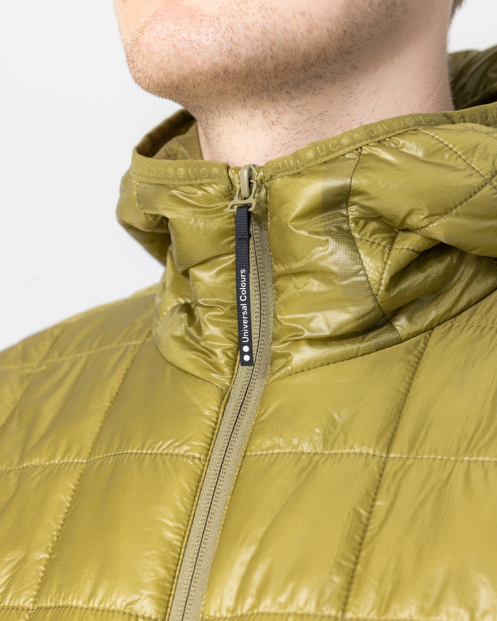 Unisex Insulated Packable Jacket - Olive Gold