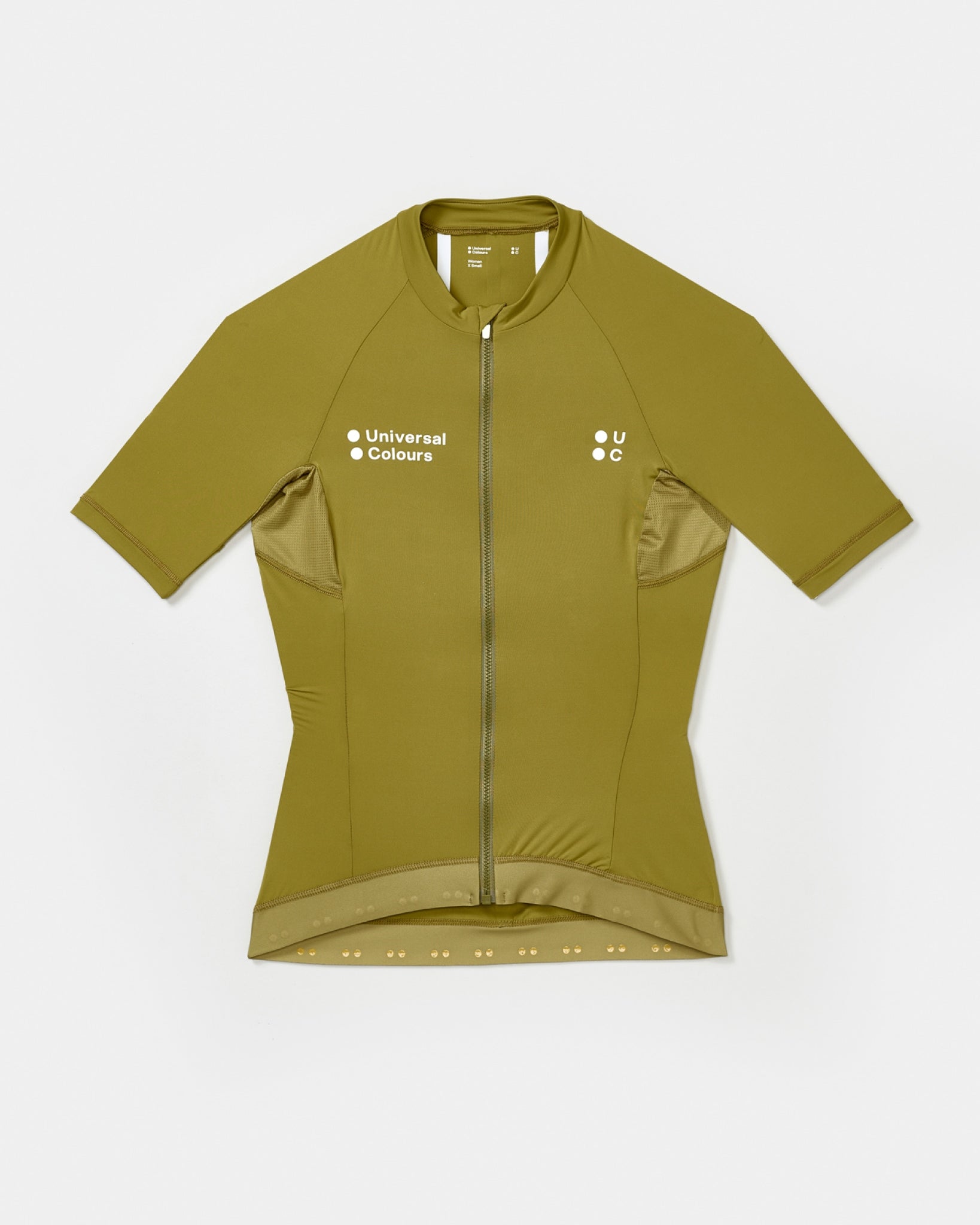 Mono Women's Short Sleeve Jersey - Olive Gold