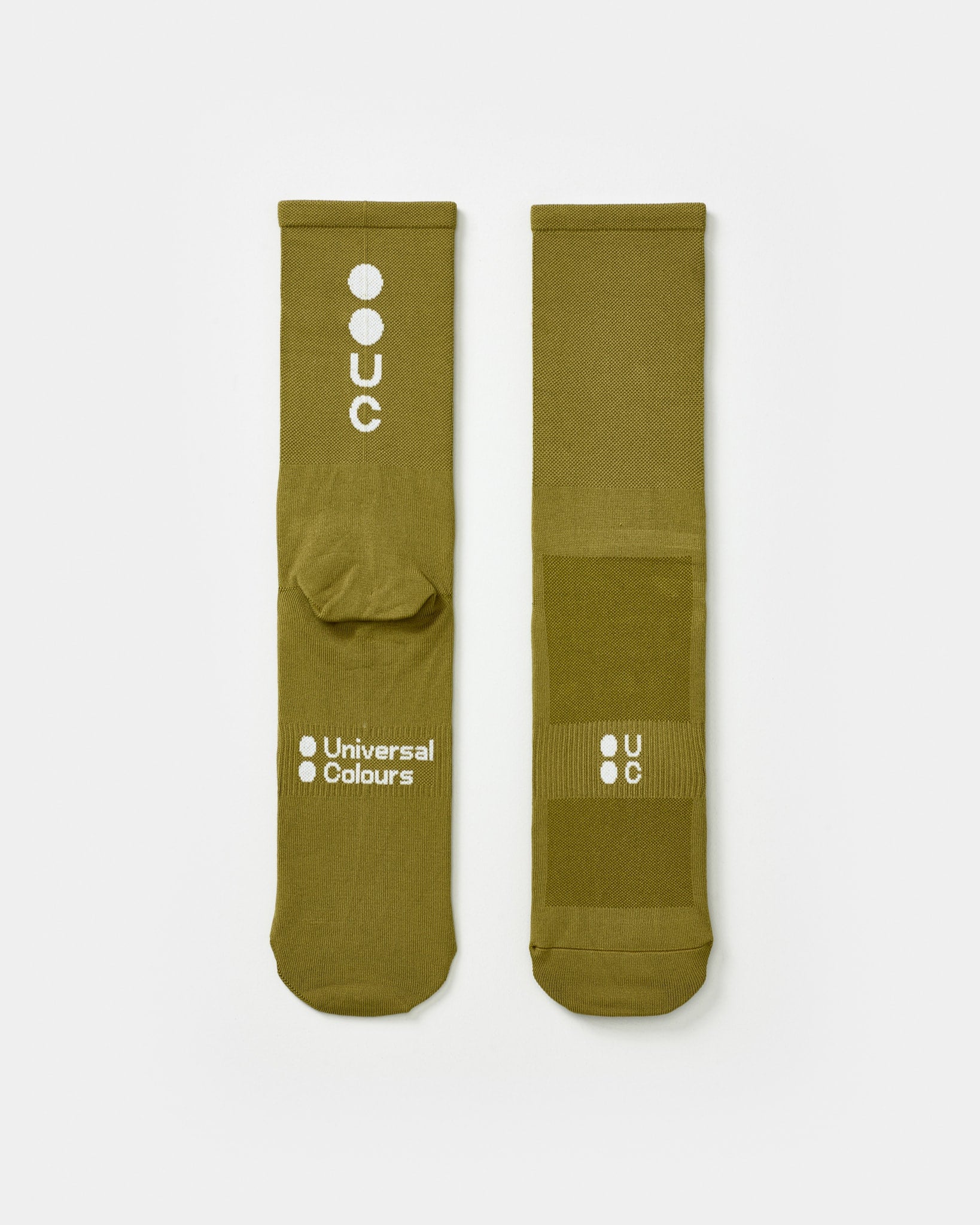 Mono Summer Socks - Olive Gold