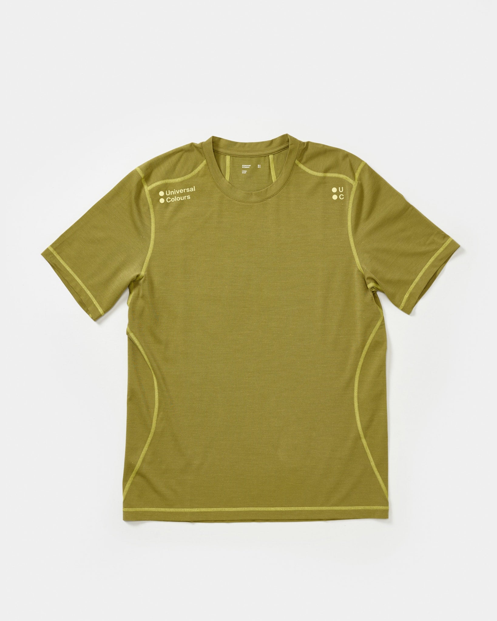 Mono Bio Unisex Tech Tee - Olive Gold