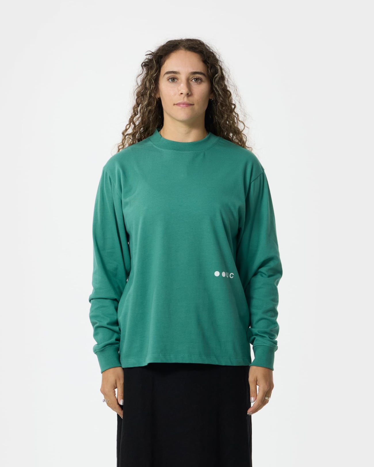 Unisex Long Sleeve Tee - Bottle Green