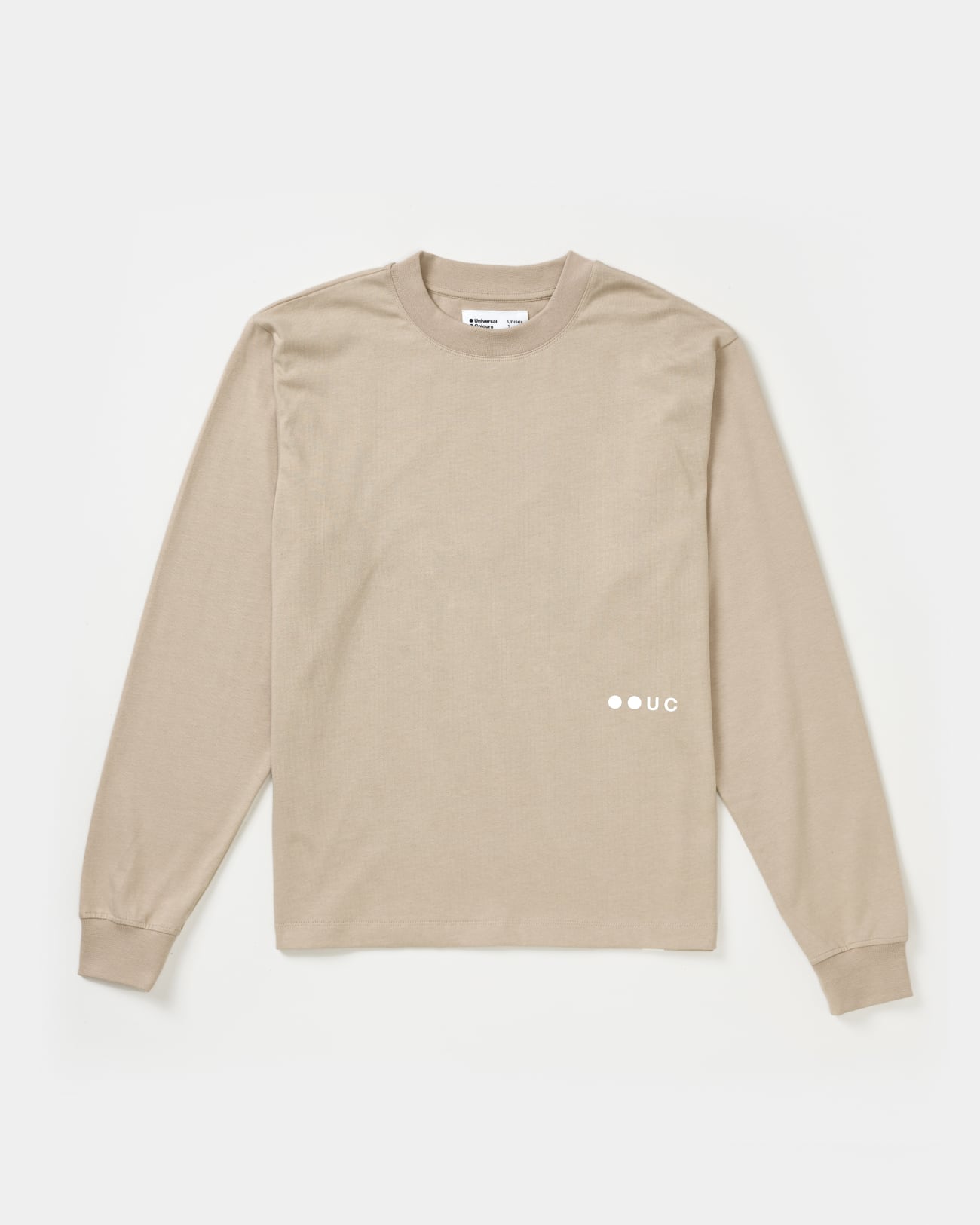 Unisex Long Sleeve Tee - Oatmeal