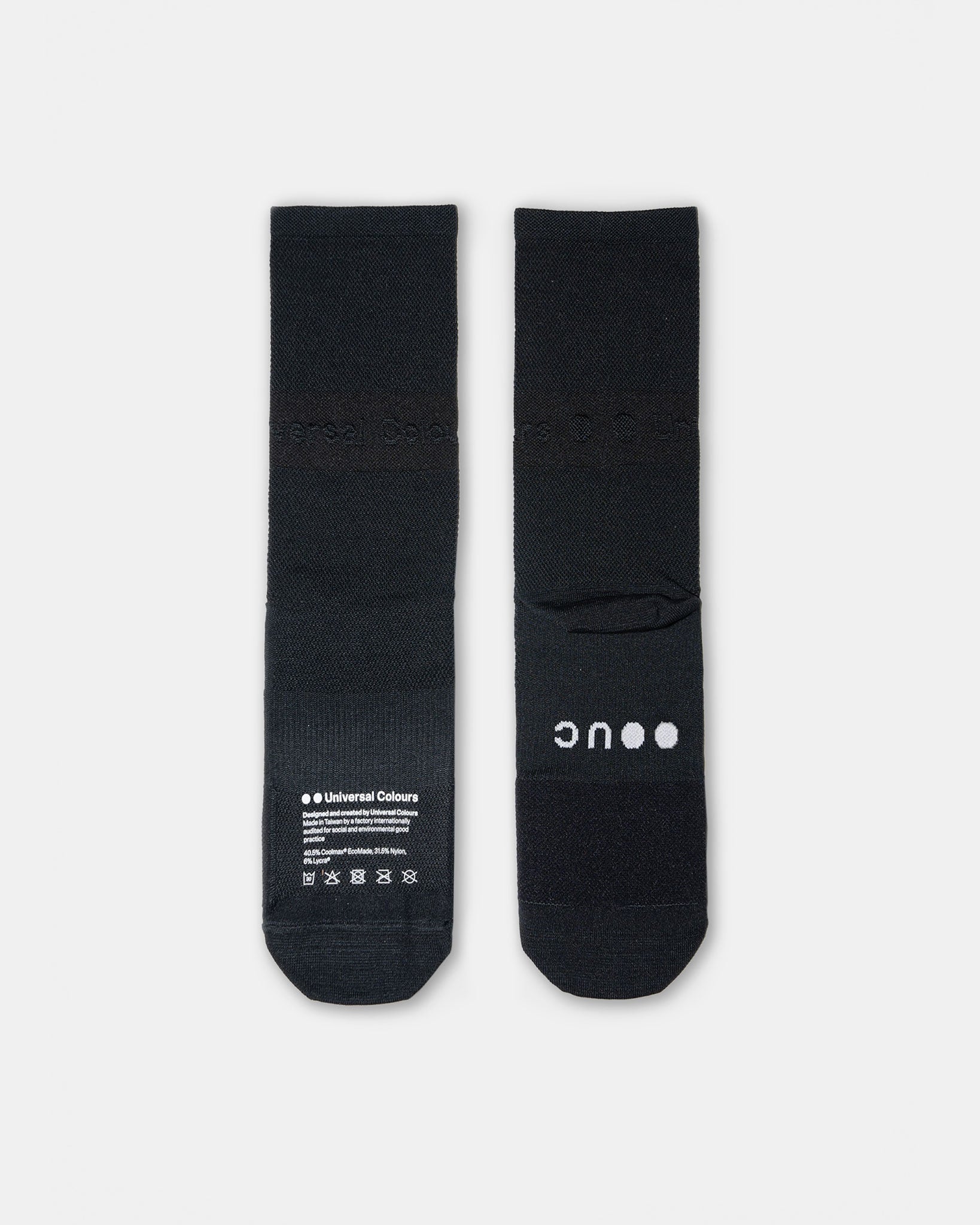 Mono Summer Socks - Black