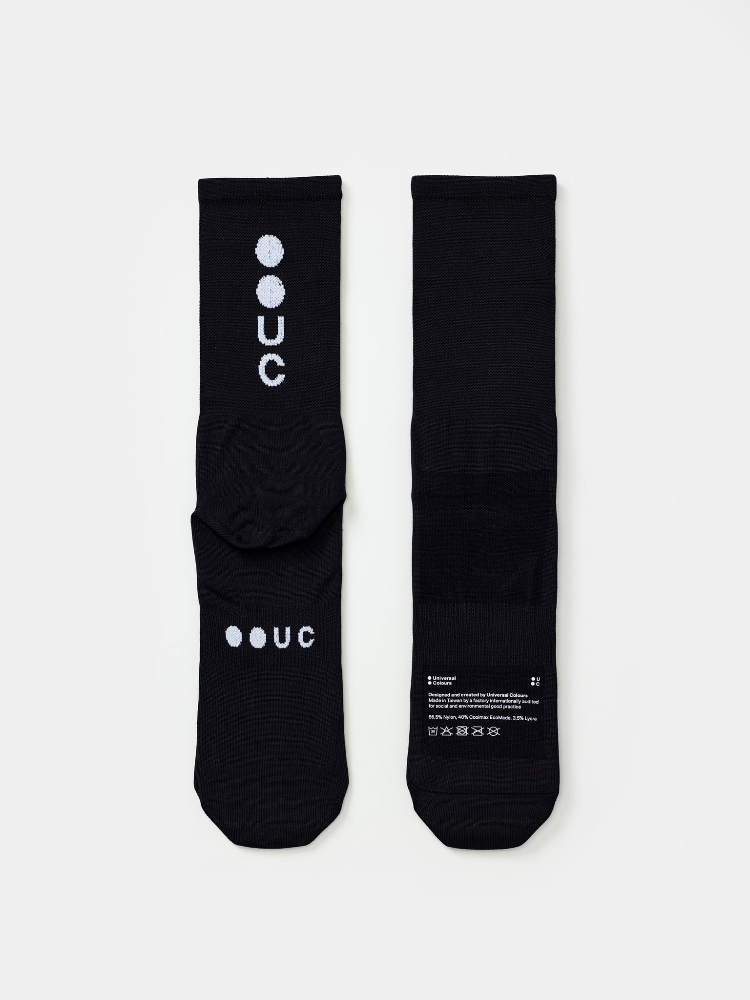 Mono Summer Socks - Black