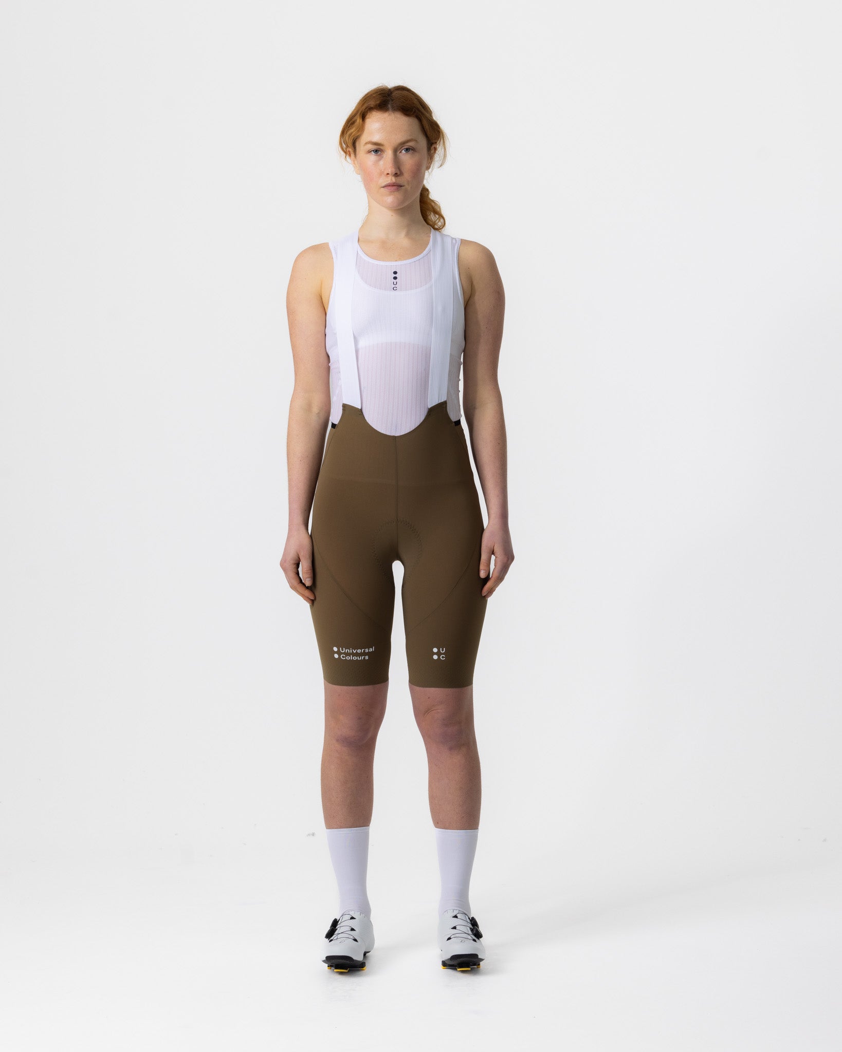 Chroma Women’s Bib Short - Mosswood Brown