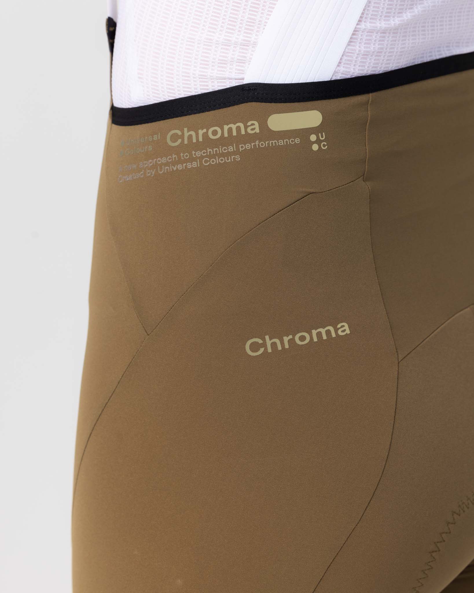 Chroma Women’s Bib Short - Mosswood Brown