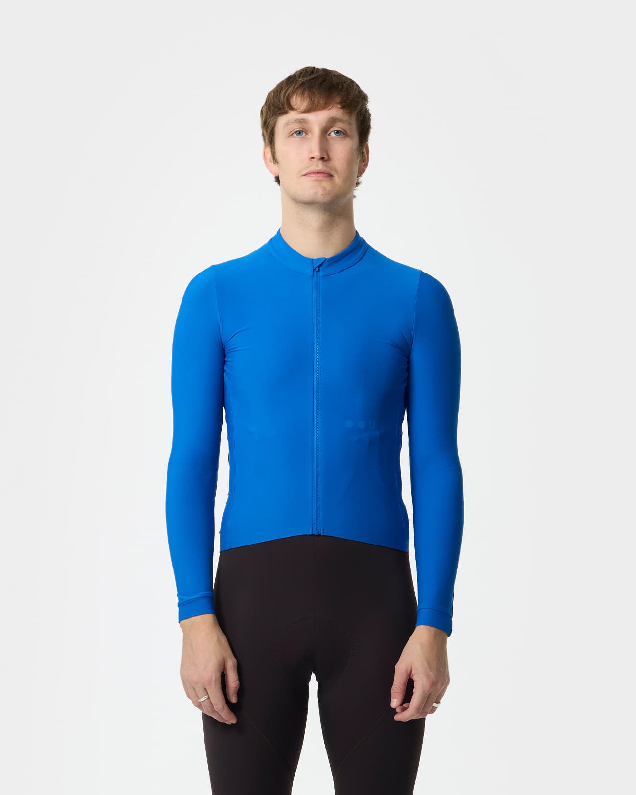 Mono Men's Long Sleeve Jersey - Electric Blue